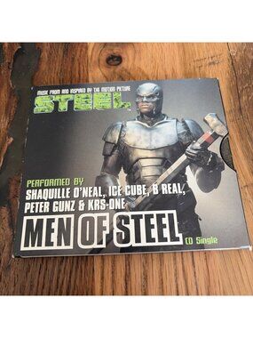 Men of Steel [CD] [Single] by Shaquille O'Neal (CD, Aug-1997, Qwest)
